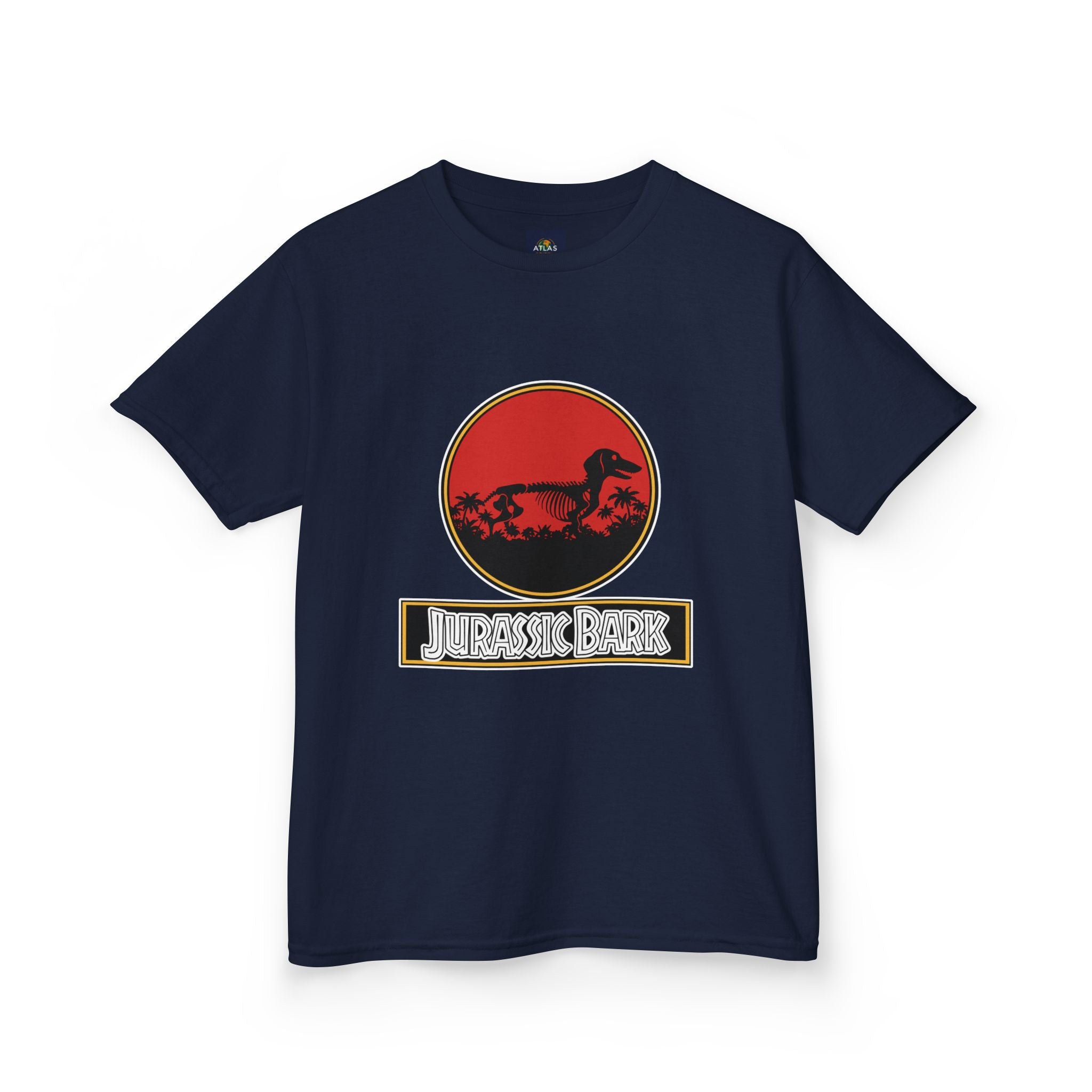 Kids Dachshund T-Shirt - Jurassic Bark Wiener Dog Tee