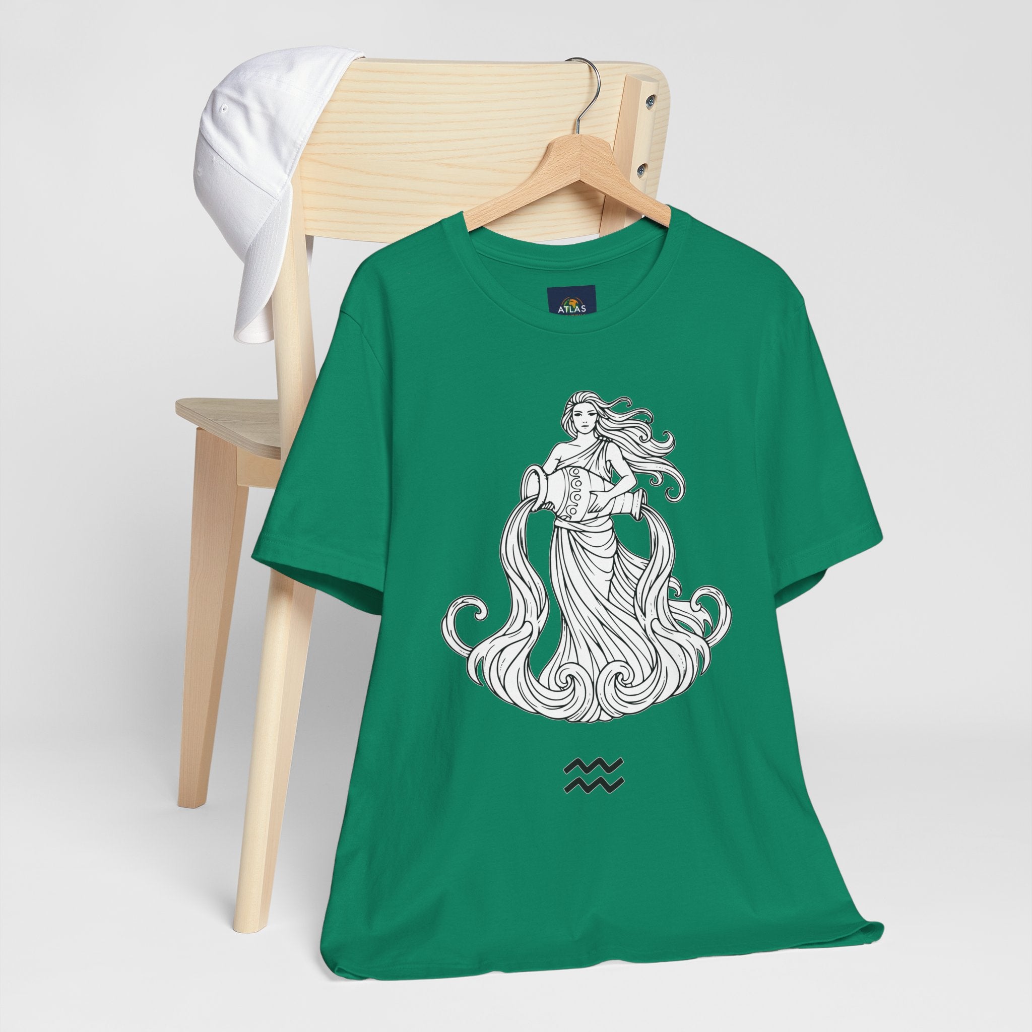 Aquarius Zodiac Tee - Unisex Astrology T-Shirt for Trendy Style