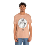 Virgo Zodiac Tee - Minimalist Black and White Unisex T-Shirt