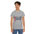 "We'll Be Coming '26" Scotland World Cup T-Shirt | Premium Tartan Army Fan Gear