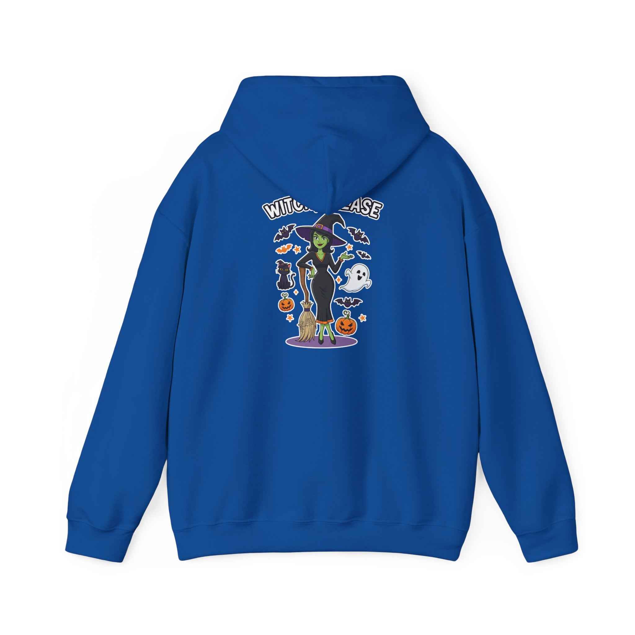 Witch Please Halloween Hoodie - Sassy Witch Sweatshirt for Spooky Season - Atlas Briefly