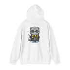 Hufflepurr Harry Potter Hoodie - Funny Wizarding World Sweatshirt | Cute Potter Cat Gift - Atlas Briefly