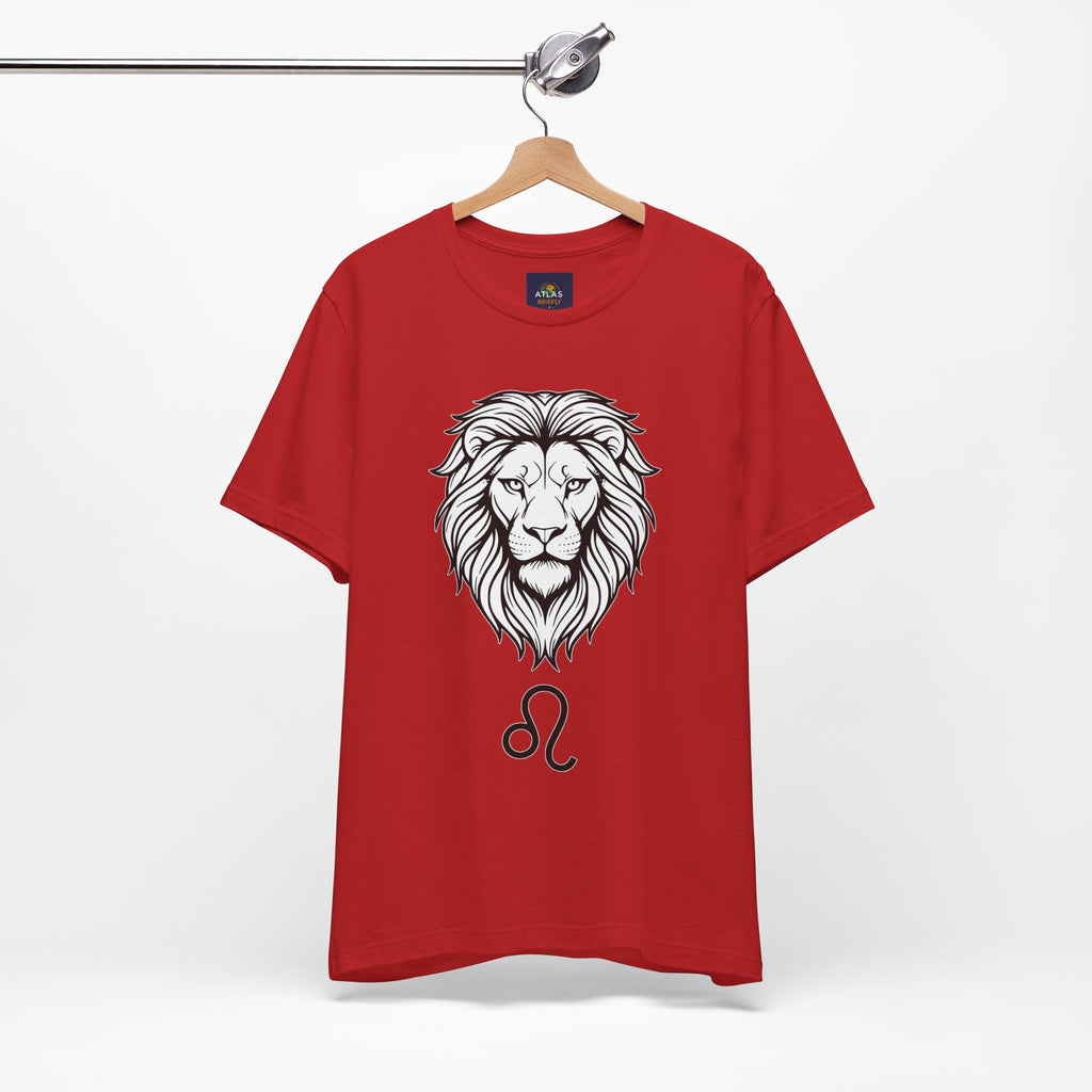 Leo Zodiac T-shirt- Black & White Leo unisex Shirt