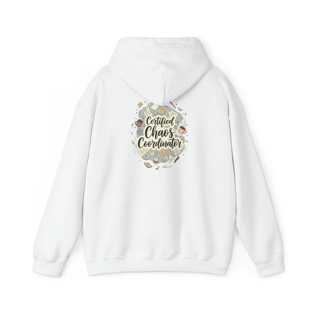 Certified Chaos Coordinator Hoodie - Funny Mom Teacher Gift | Organized Chaos Sweatshirt - Atlas Briefly