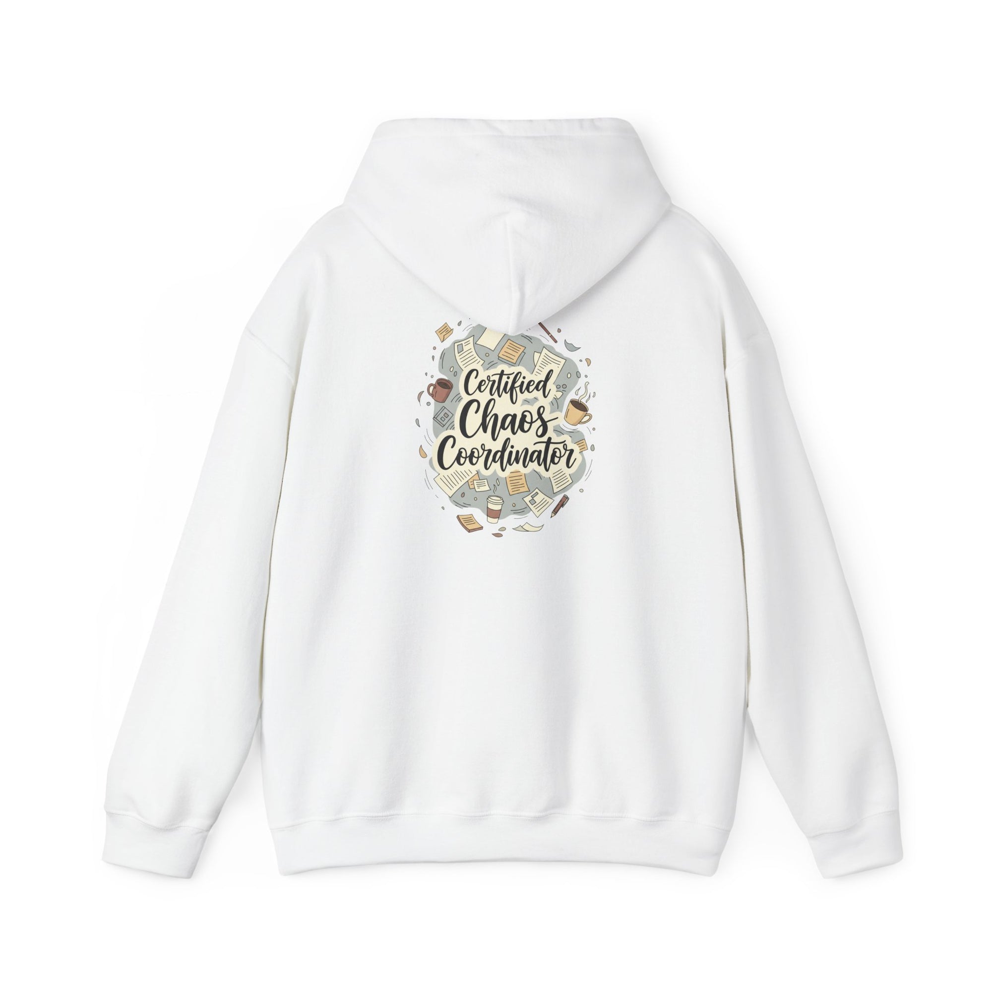 Certified Chaos Coordinator Hoodie - Funny Mom Teacher Gift | Organized Chaos Sweatshirt - Atlas Briefly