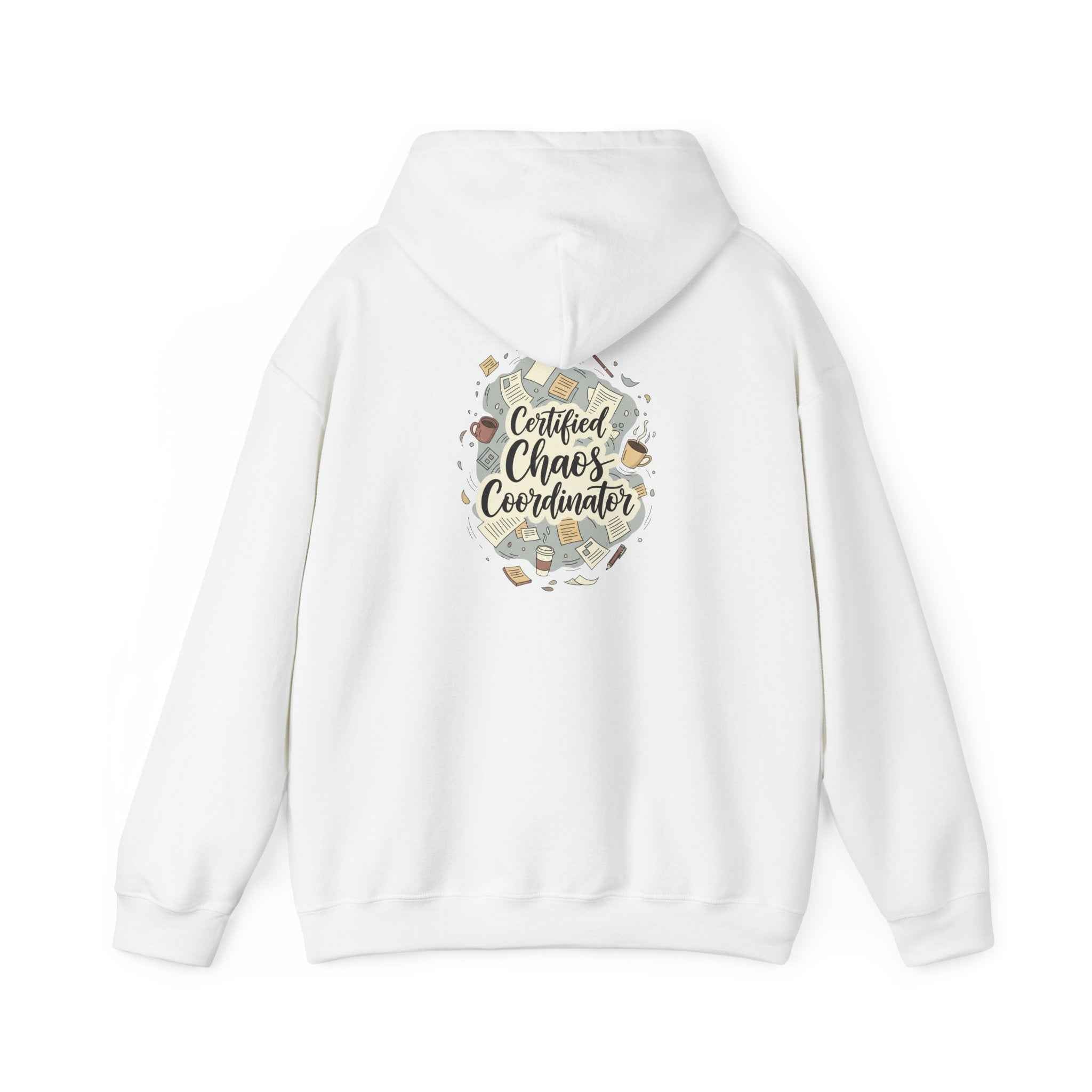 Chaos Coordinator Hoodie - Perfect Mom Teacher Gift for Everyday Comfort - Atlas Briefly