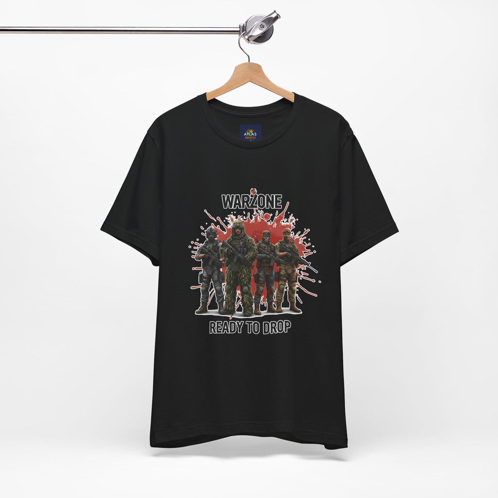 Warzone Drop T-shirt for Squad's Fashion Sense and Diverse K/D Ratio