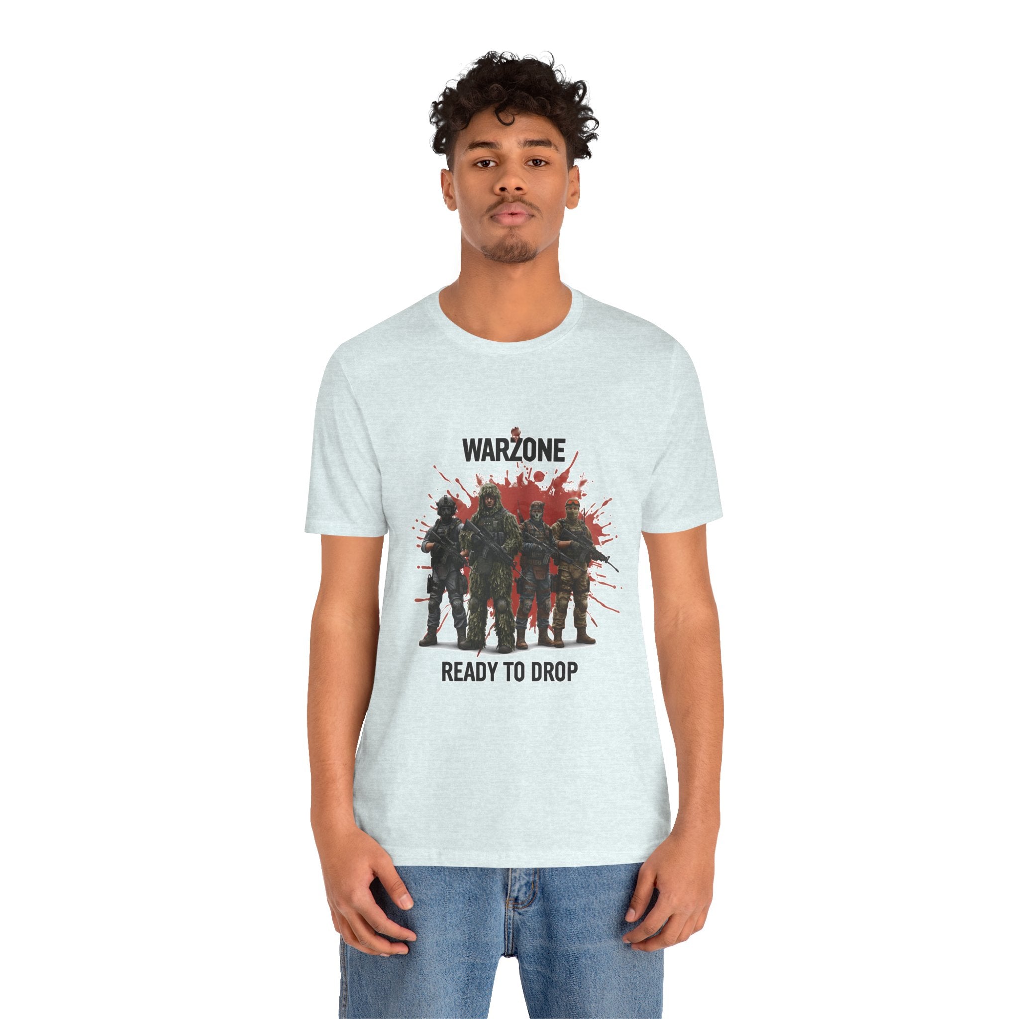 Warzone Drop T-shirt for Squad's Fashion Sense and Diverse K/D Ratio