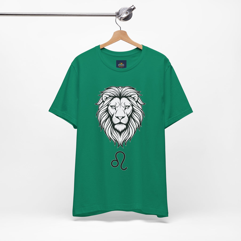 Leo Zodiac T-shirt- Black & White Leo unisex Shirt