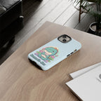 NamasTe-Rex Meditating Dinosaur Phone Case - Funny Yoga T-Rex Mobile Cover | Zen Tech Gift - Atlas Briefly
