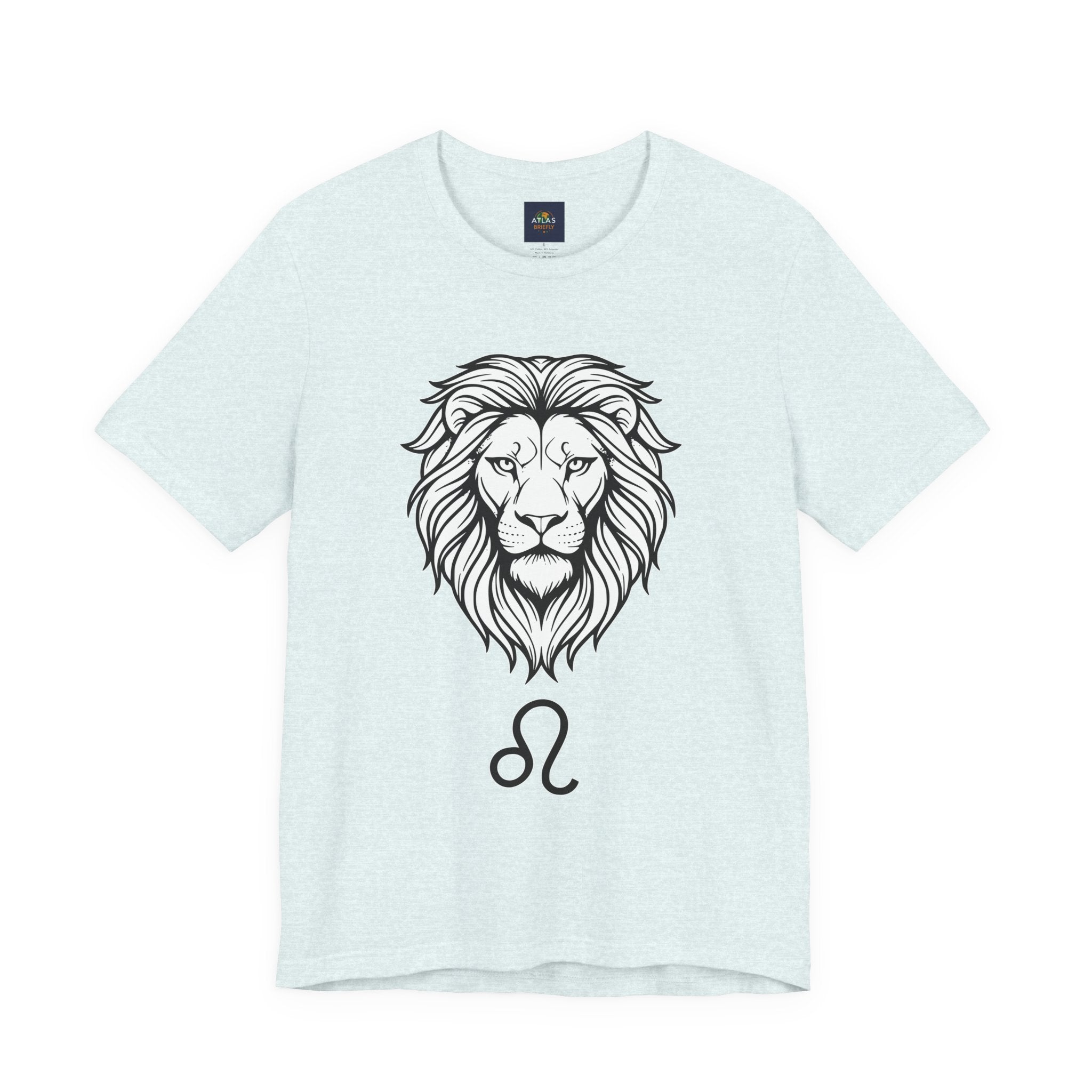 Leo Zodiac T-shirt- Black & White Leo unisex Shirt