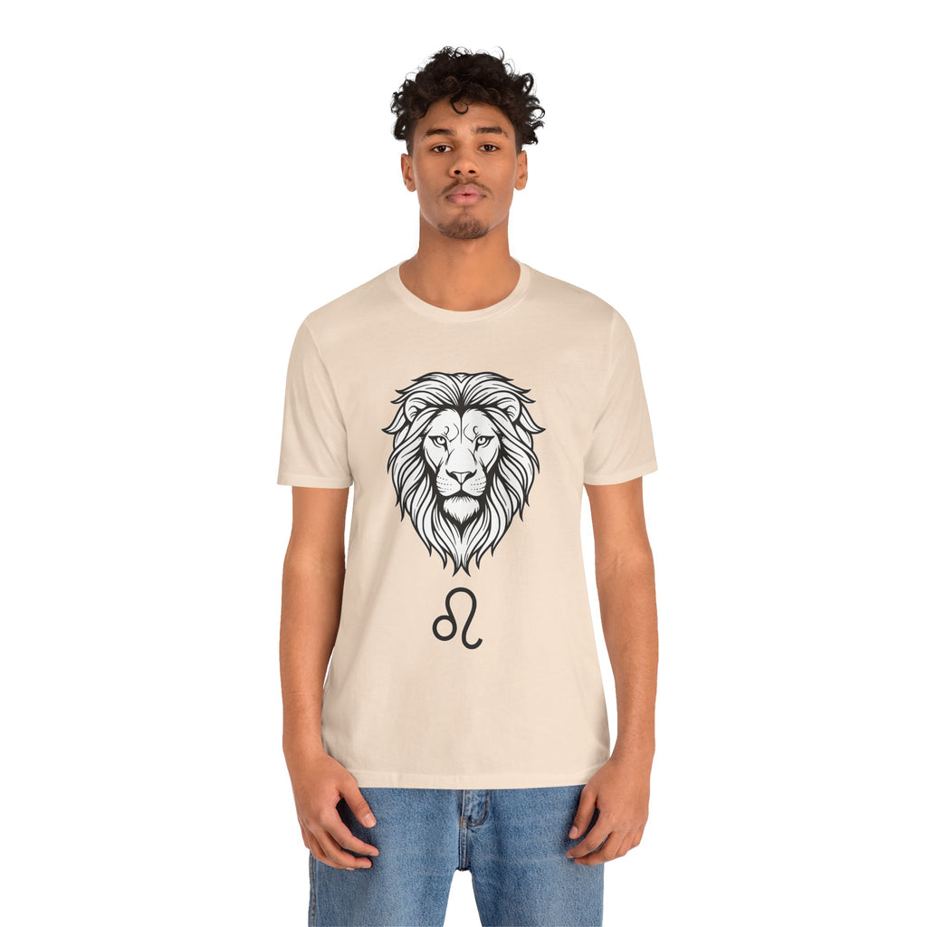 Leo Zodiac T-shirt- Black & White Leo unisex Shirt