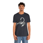 Scorpio Zodiac Tee - Unisex Minimalist Black and White Design