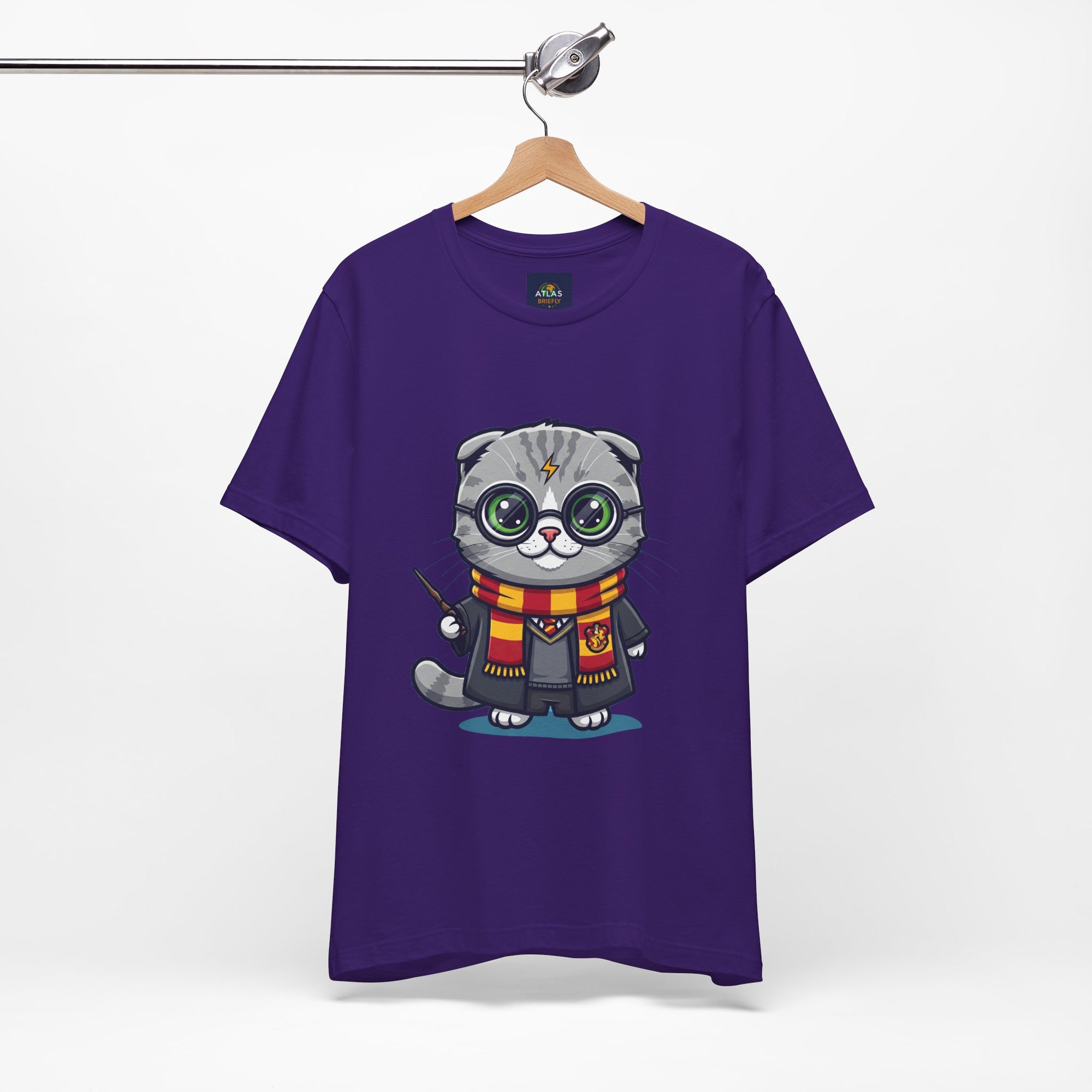 Griffinclaw Harry Potter T-Shirt - Funny Wizarding World Tee | Cute Potter Cat Gift - Atlas Briefly