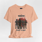 Warzone Drop T-shirt for Squad's Fashion Sense and Diverse K/D Ratio