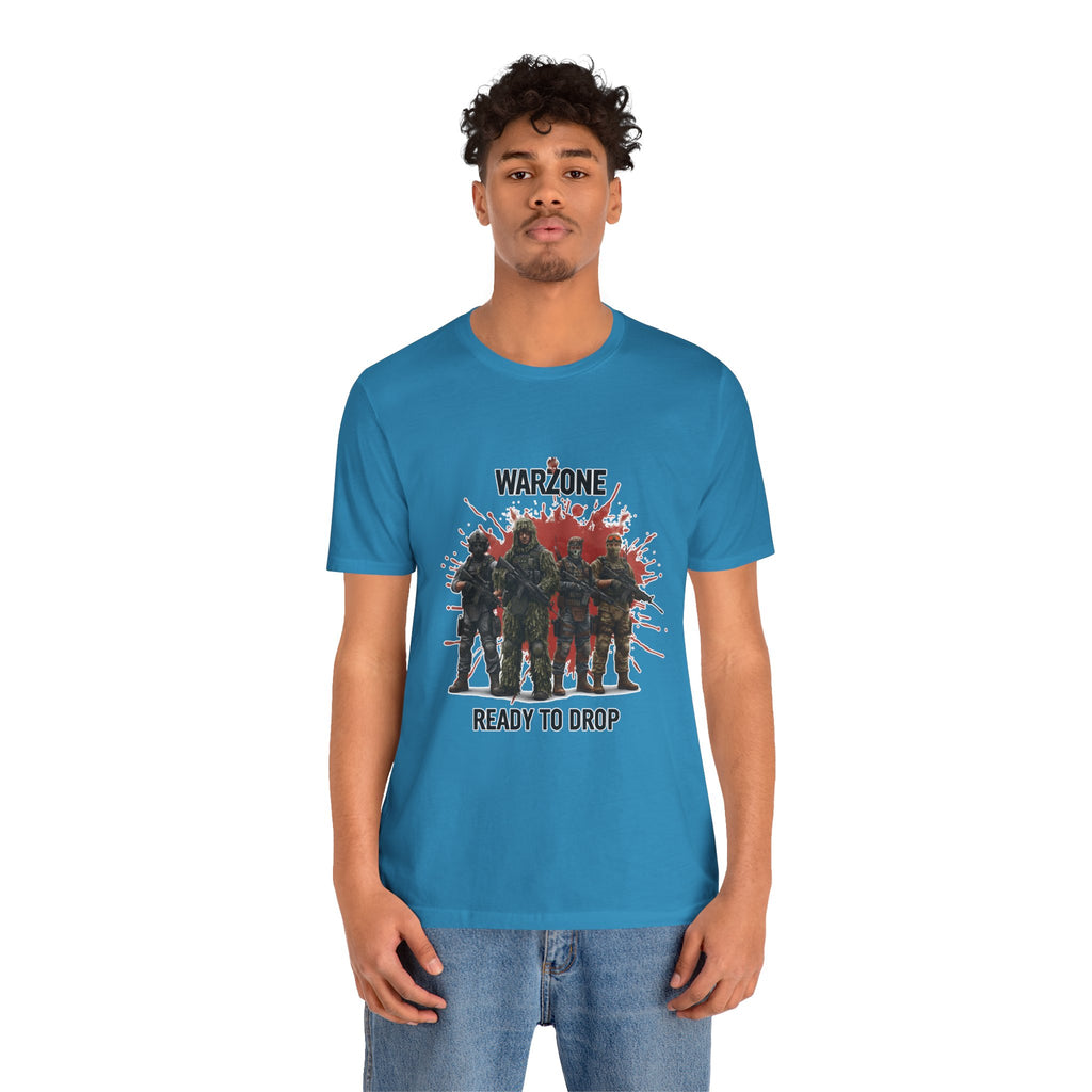 Warzone Drop T-shirt for Squad's Fashion Sense and Diverse K/D Ratio
