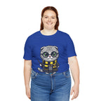 Hufflepurr Harry Potter T-Shirt - Funny Wizarding World Tee | Cute Potter Cat Gift - Atlas Briefly