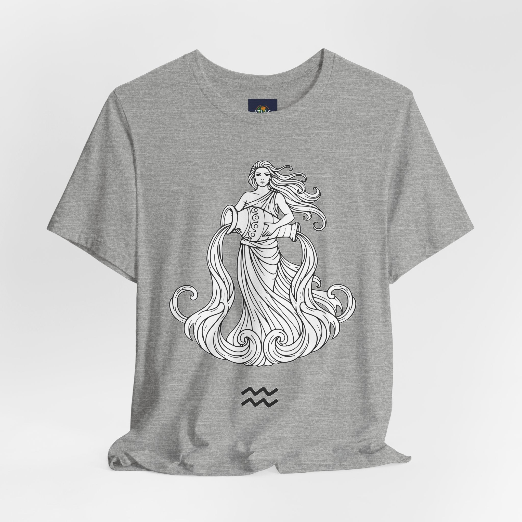 Aquarius Zodiac Tee - Unisex Astrology T-Shirt for Trendy Style
