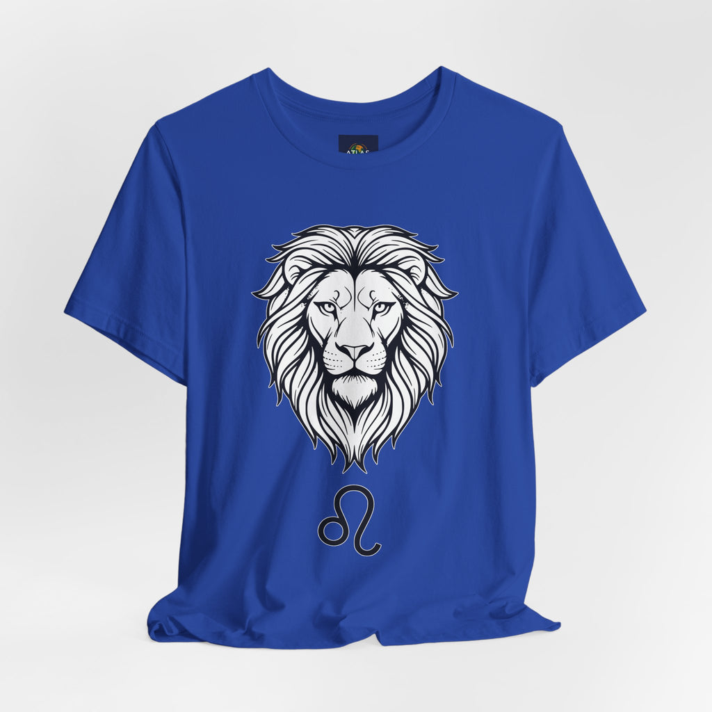 Leo Zodiac T-shirt- Black & White Leo unisex Shirt