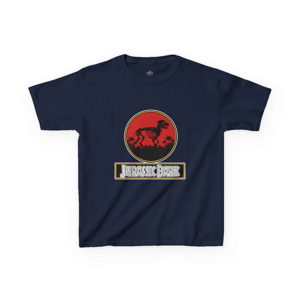 Kids Rottweiler T-Shirt - Jurassic Bark -  Perfect Dog Tee for Kids - Atlas Briefly