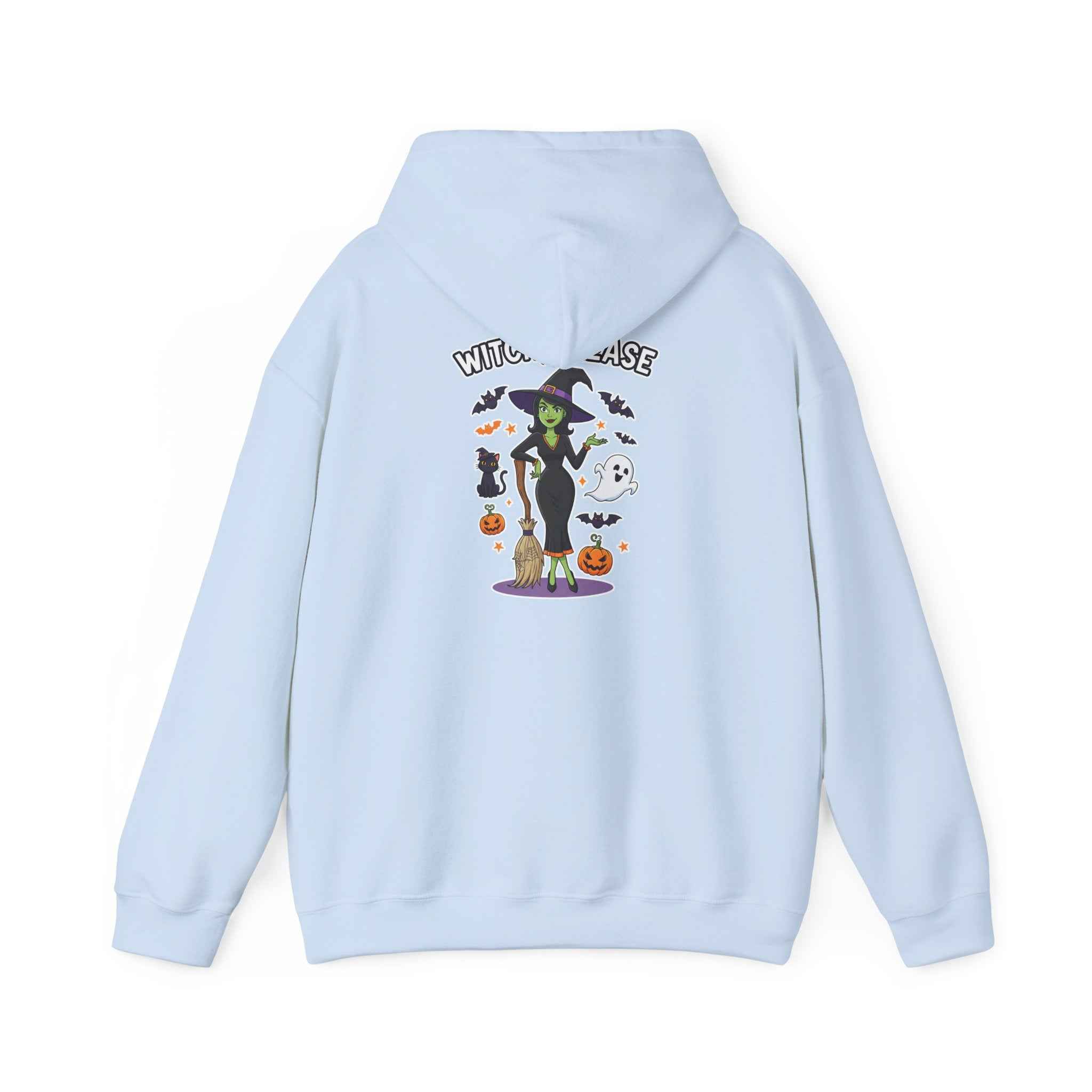 Witch Please Halloween Hoodie - Sassy Witch Sweatshirt for Spooky Season - Atlas Briefly