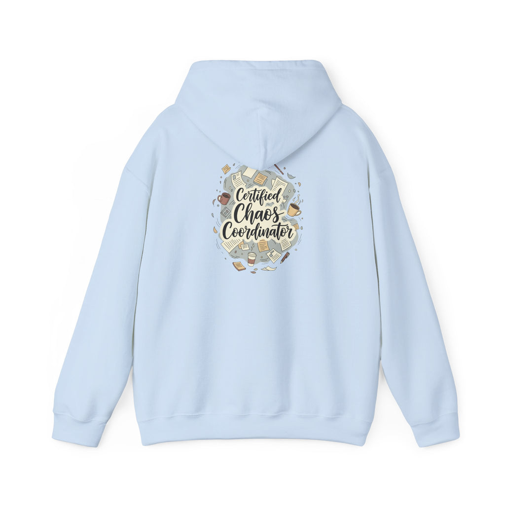 Certified Chaos Coordinator Hoodie - Funny Mom Teacher Gift | Organized Chaos Sweatshirt - Atlas Briefly
