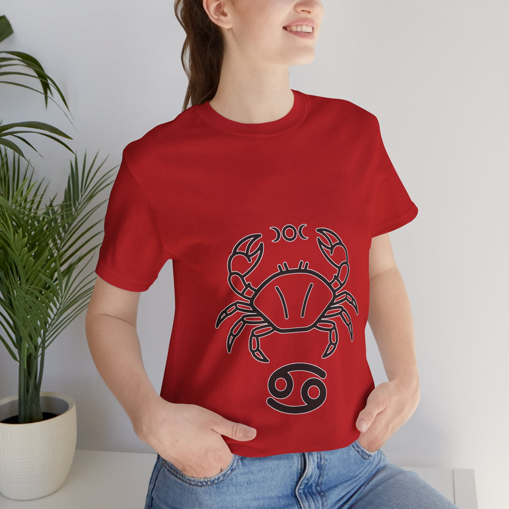 Cancer Horoscope T-Shirt - Stylish Astrology Tee for Cancer Zodiac Sign
