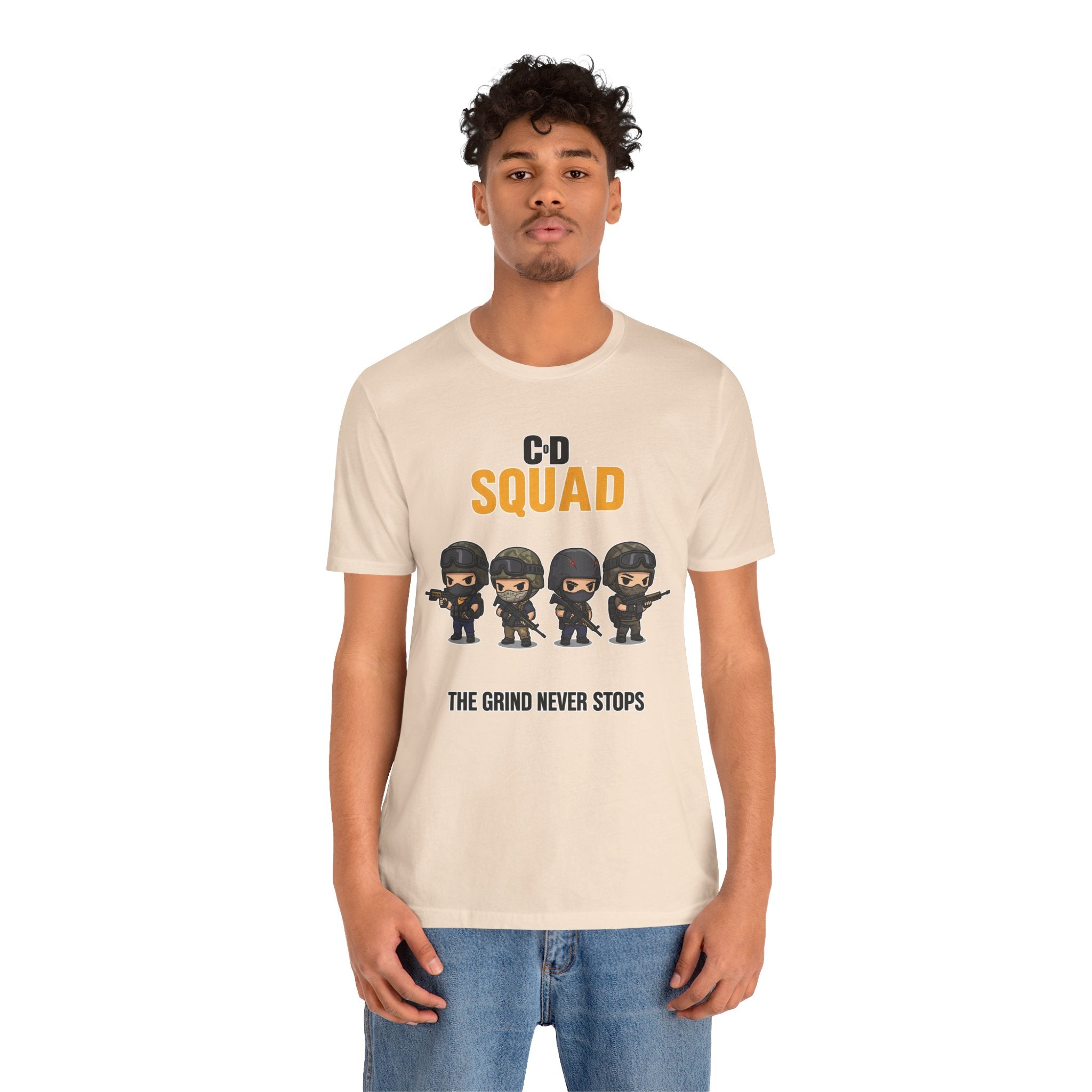 CoD Squad Tee for Gamers: The Grind Never Stops