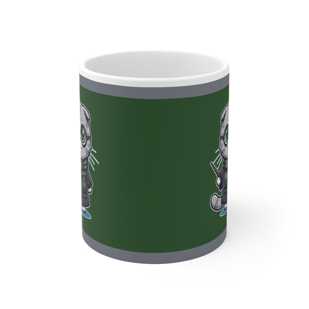 Harry Potter Slytherhiss Cat Mug - Cute Wizard Kitty Coffee Cup