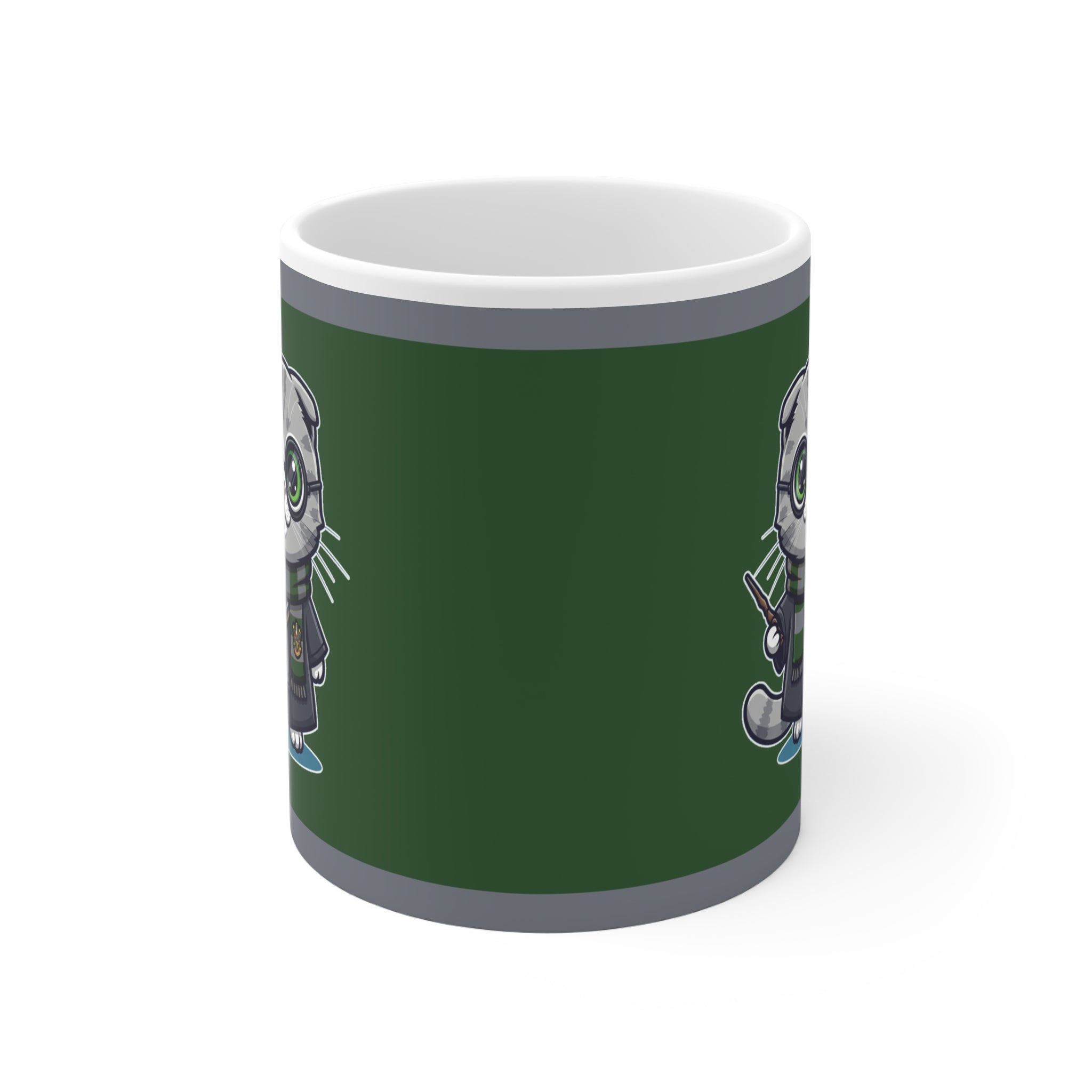 Harry Potter Slytherhiss Cat Mug - Cute Wizard Kitty Coffee Cup