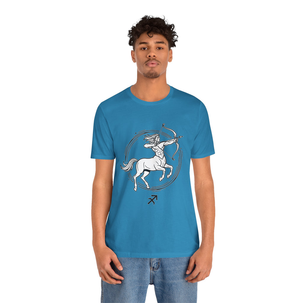 Sagittarius Zodiac Tee for Unisex Wear