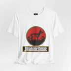 German Shepherd T-Shirt - Jurassic Bark Design | Unique Dog Lover Gift & Worldwide Shipping - Atlas Briefly