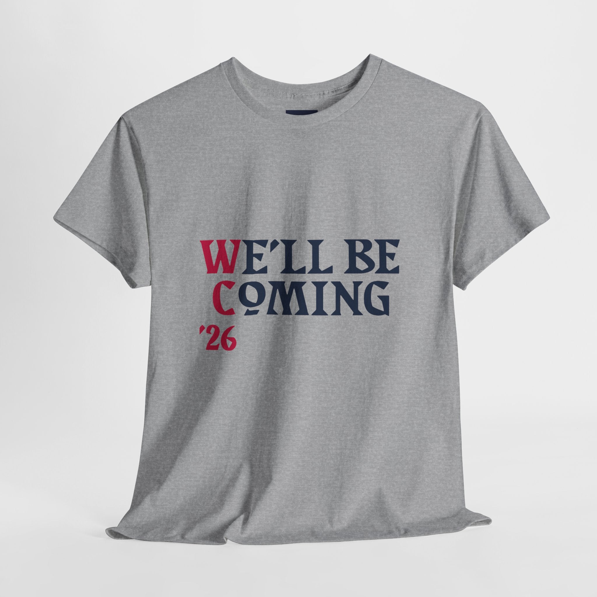 "We'll Be Coming '26" Scotland World Cup T-Shirt | Premium Tartan Army Fan Gear