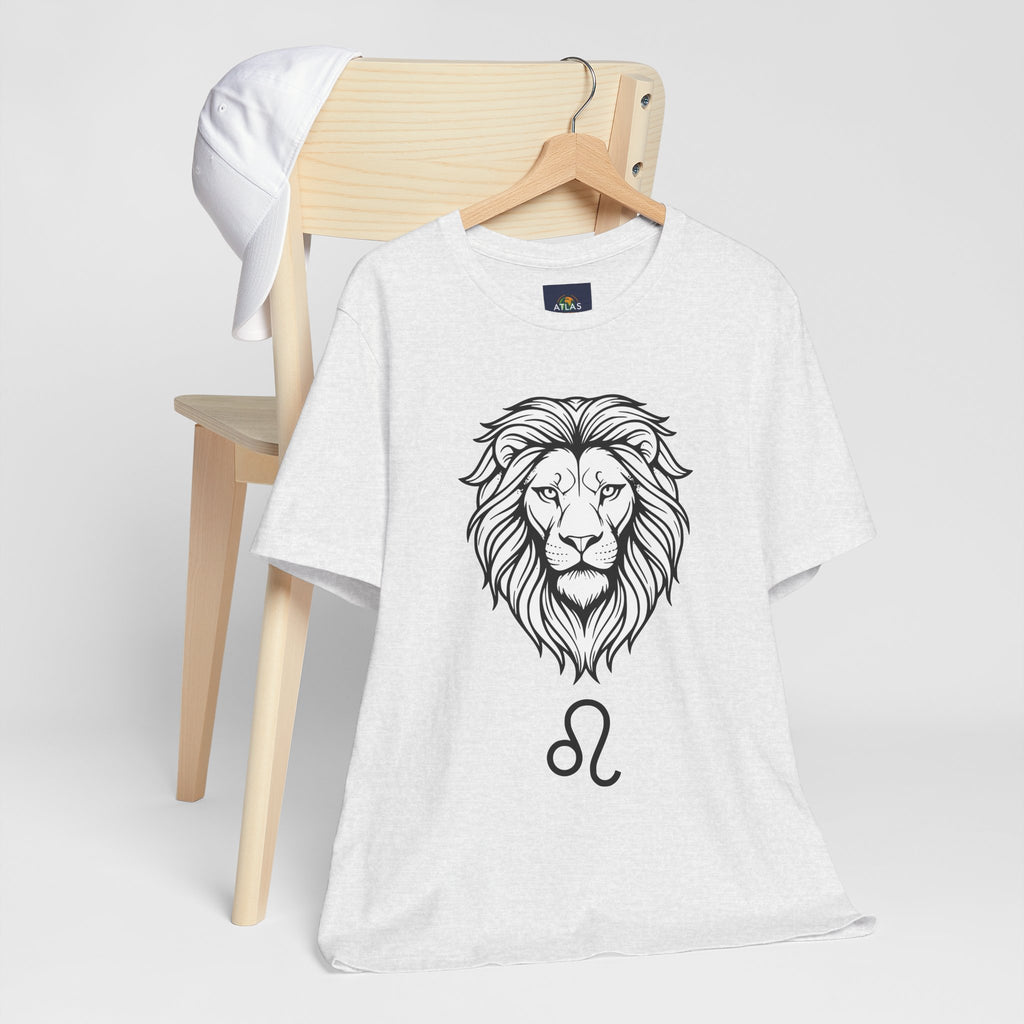 Leo Zodiac T-shirt- Black & White Leo unisex Shirt