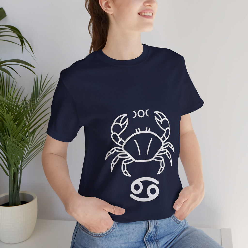 Cancer Horoscope T-Shirt - Stylish Astrology Tee for Cancer Zodiac Sign