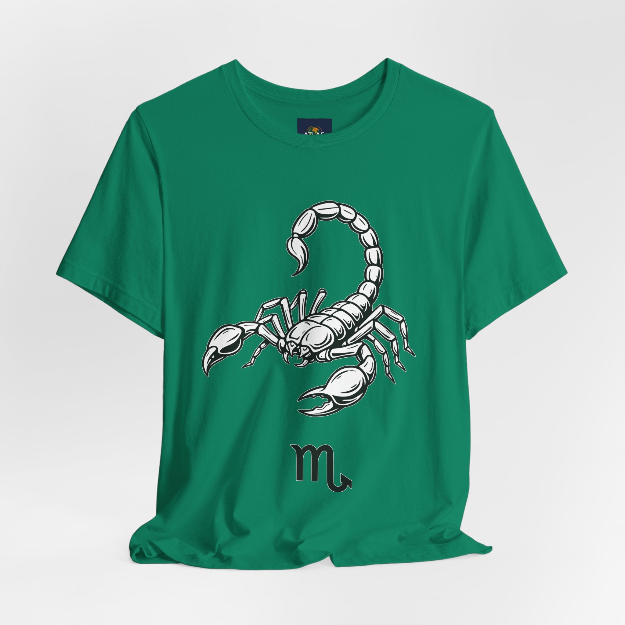 Scorpio Zodiac Tee - Unisex Minimalist Black and White Design
