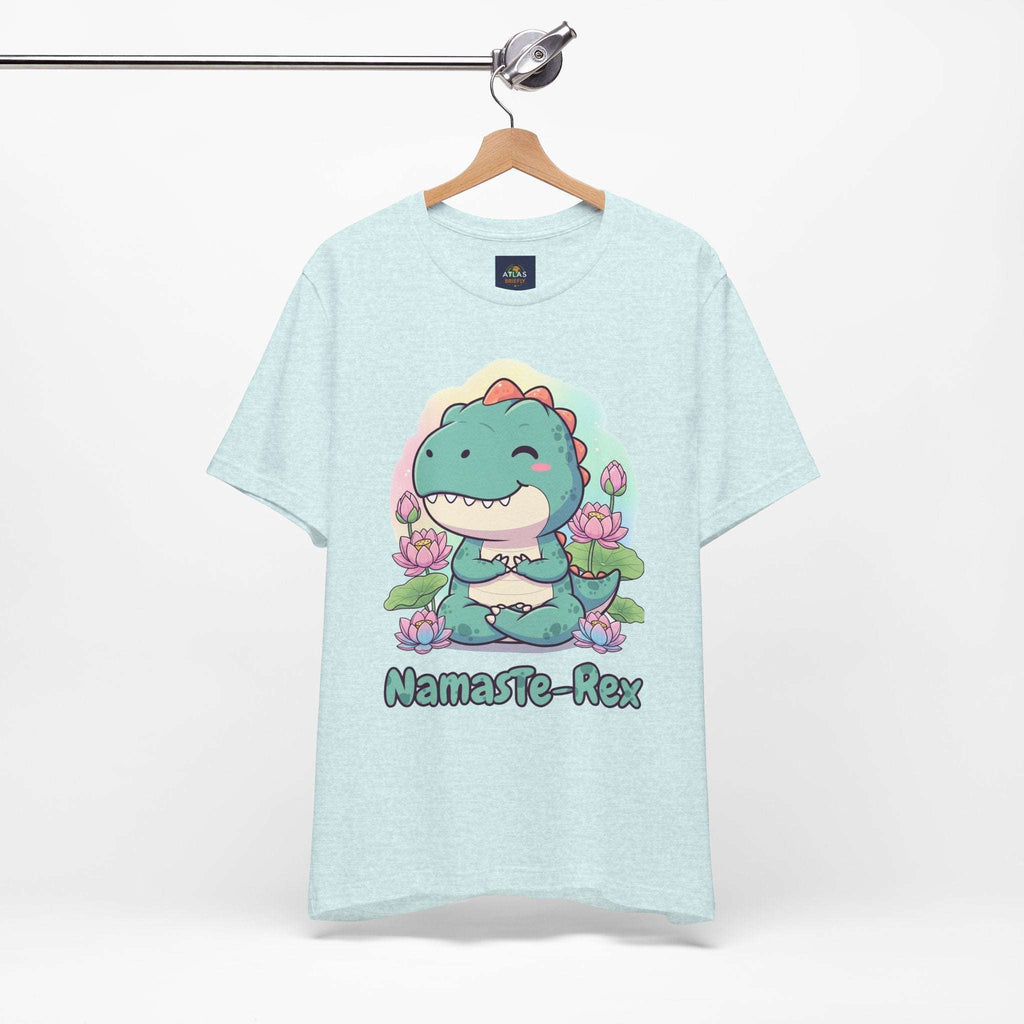 NamasTe-Rex T-Shirt - Yoga Dinosaur Tee - Atlas Briefly