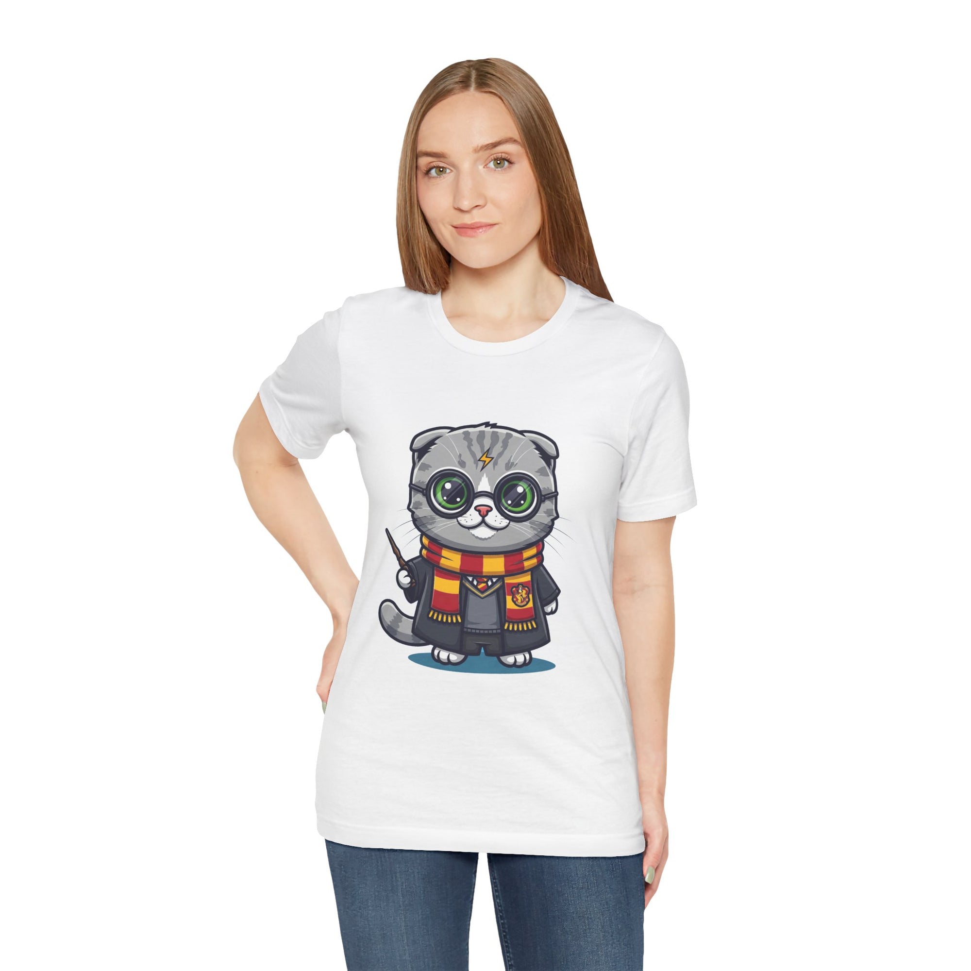 Griffinclaw Harry Potter T-Shirt - Funny Wizarding World Tee | Cute Potter Cat Gift - Atlas Briefly