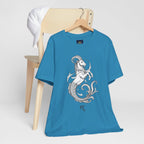 Capricorn Zodiac Tee - Unisex Minimalist Horoscope Shirt in Black and White