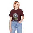 Hufflepurr Harry Potter T-Shirt - Funny Wizarding World Tee | Cute Potter Cat Gift - Atlas Briefly