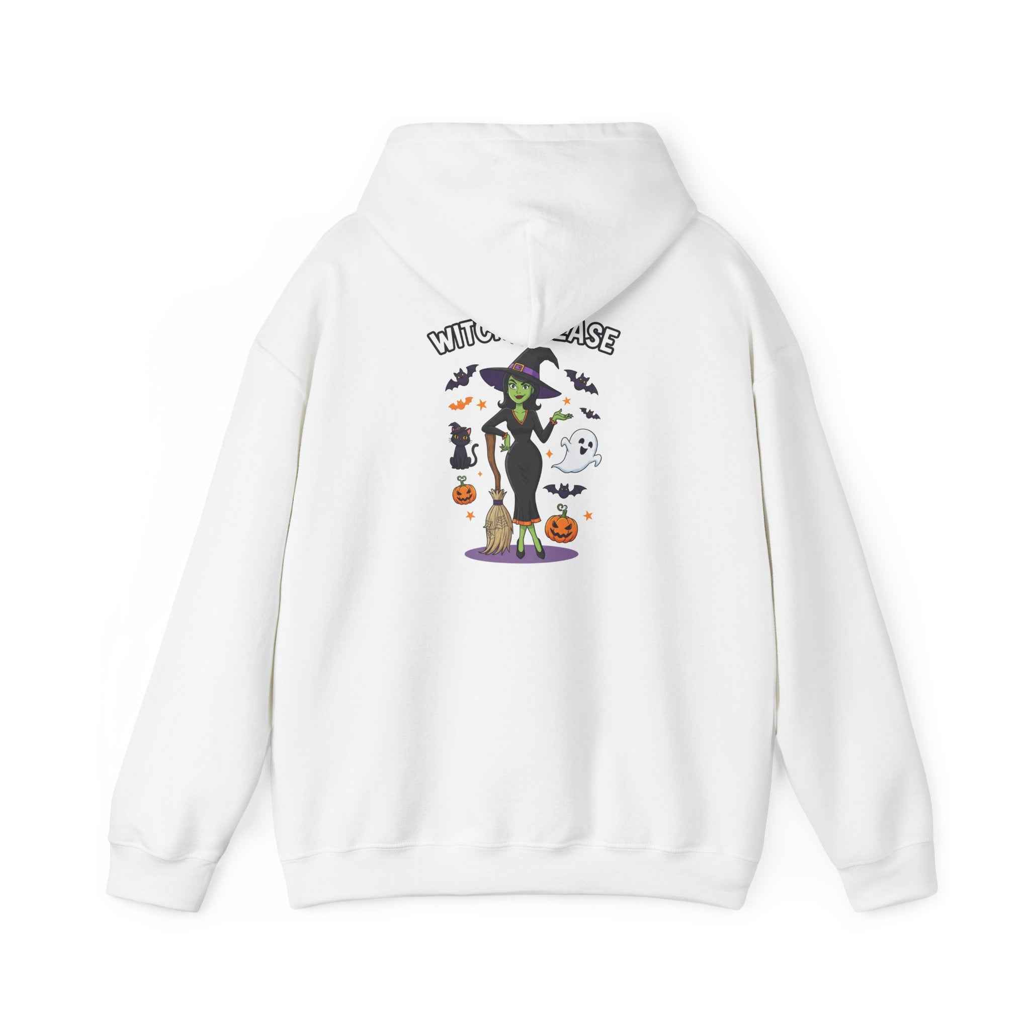 Witch Please Halloween Hoodie - Sassy Witch Sweatshirt for Spooky Season - Atlas Briefly