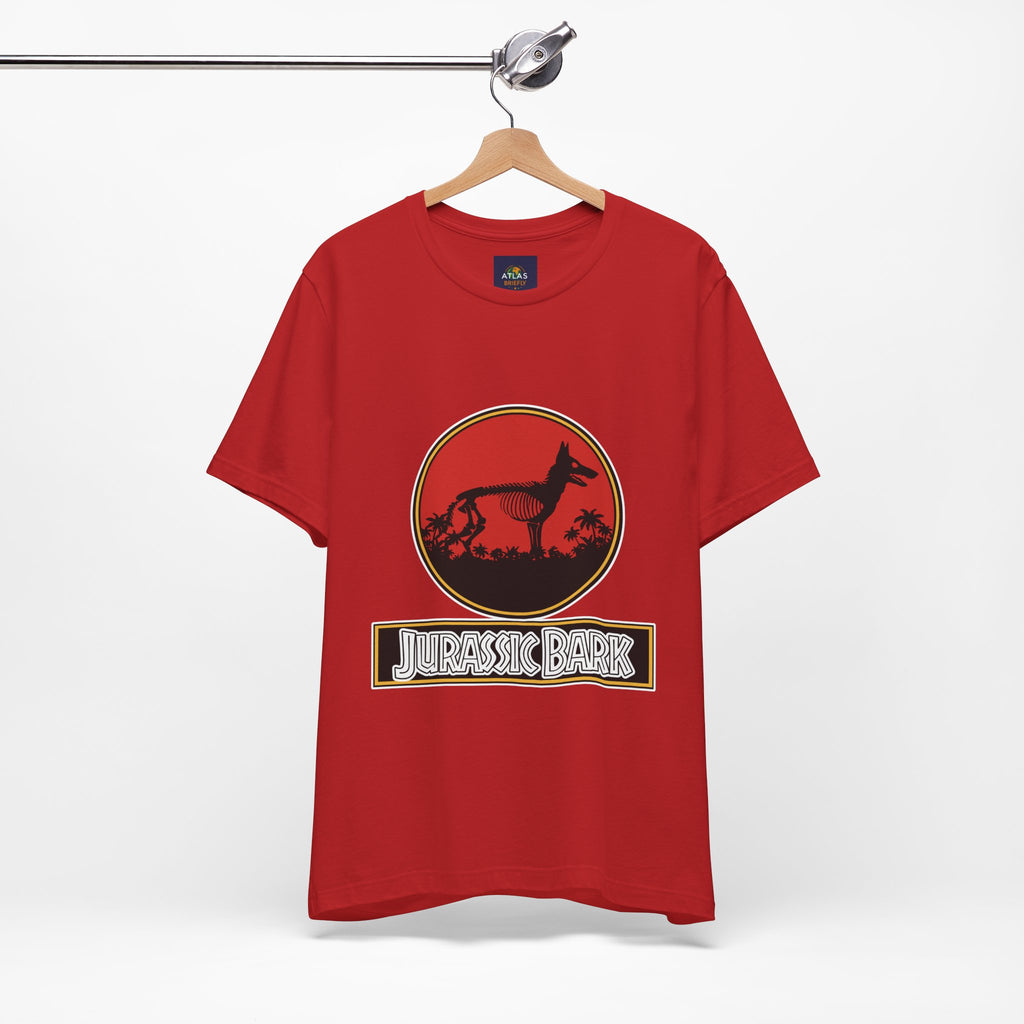 German Shepherd T-Shirt - Jurassic Bark Design | Unique Dog Lover Gift & Worldwide Shipping