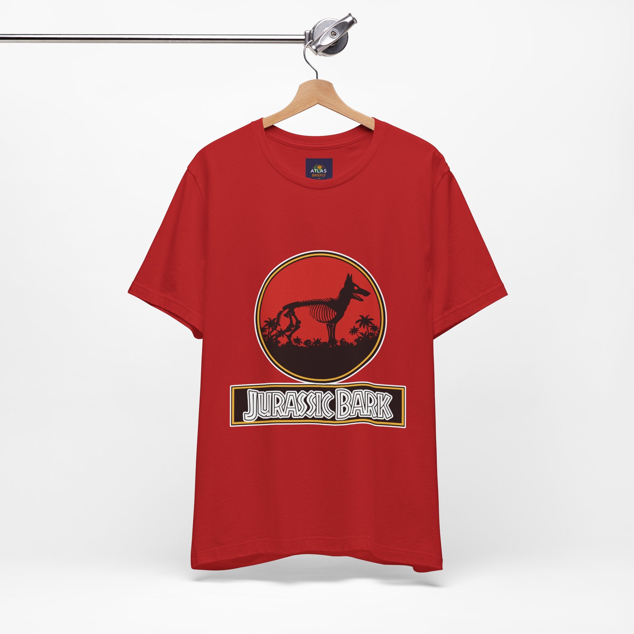 German Shepherd T-Shirt - Jurassic Bark Design | Unique Dog Lover Gift & Worldwide Shipping