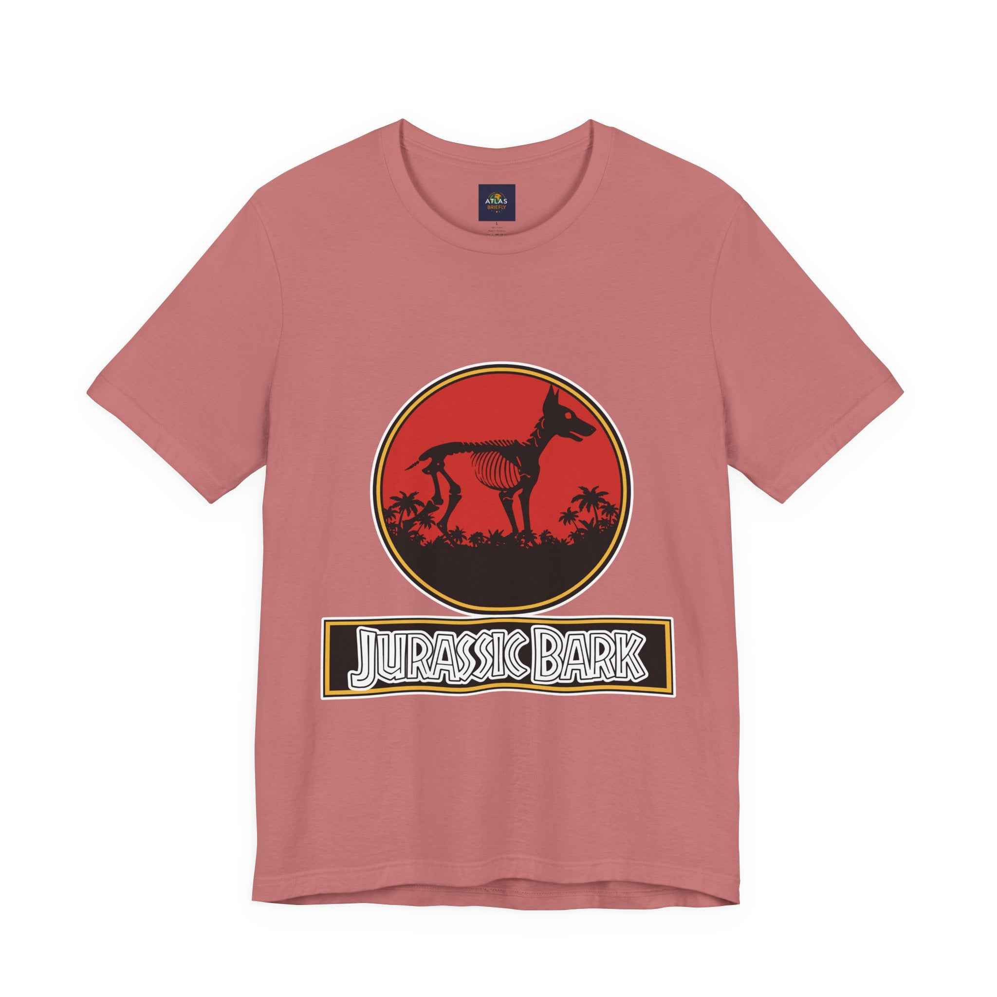 Doberman T-Shirt for Dog Lovers - Jurassic Bark Design - Atlas Briefly