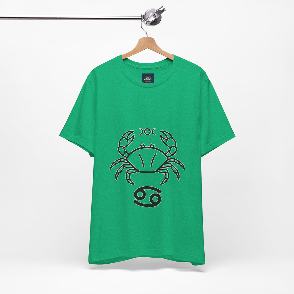 Cancer Horoscope T-Shirt - Stylish Astrology Tee for Cancer Zodiac Sign