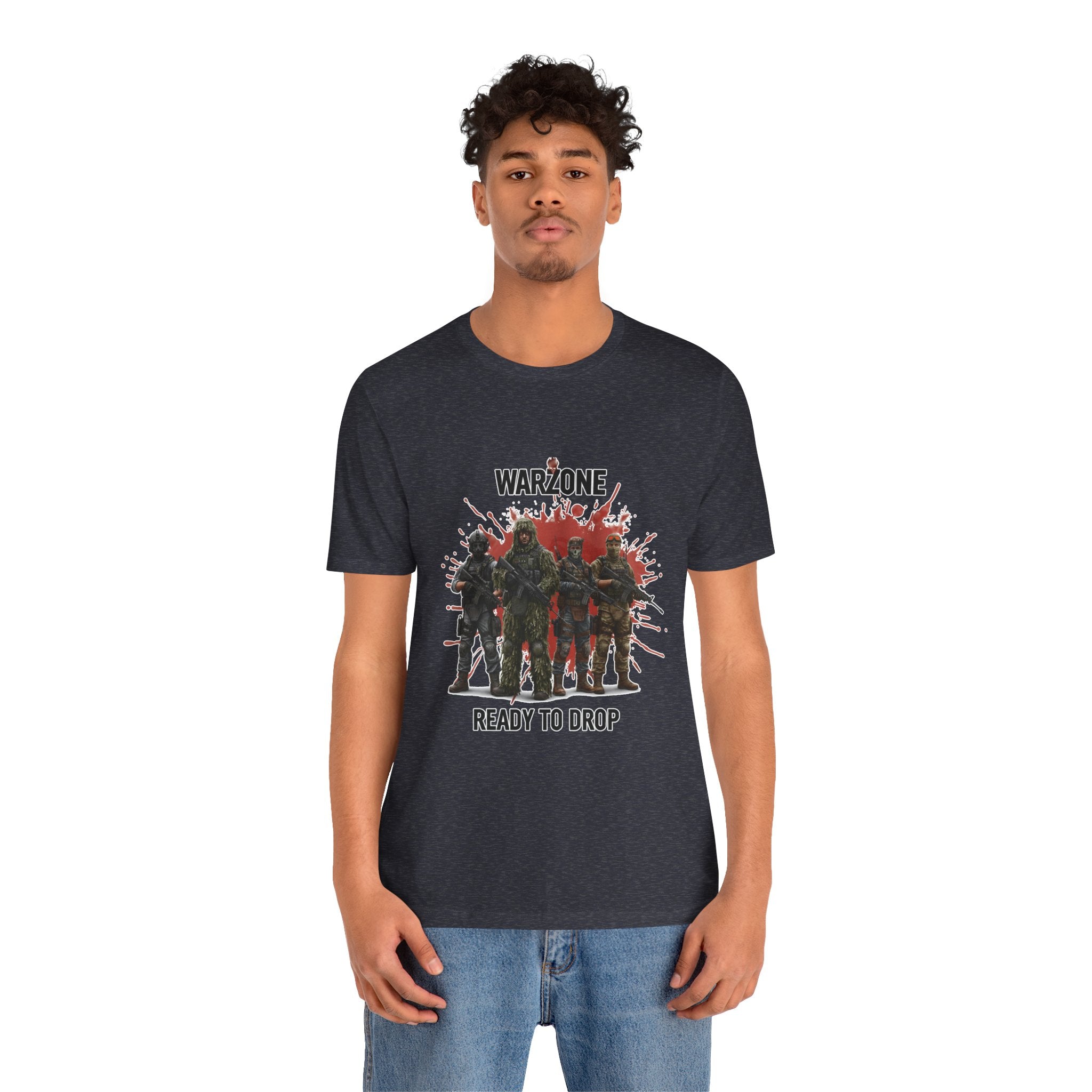 Warzone Drop T-shirt for Squad's Fashion Sense and Diverse K/D Ratio