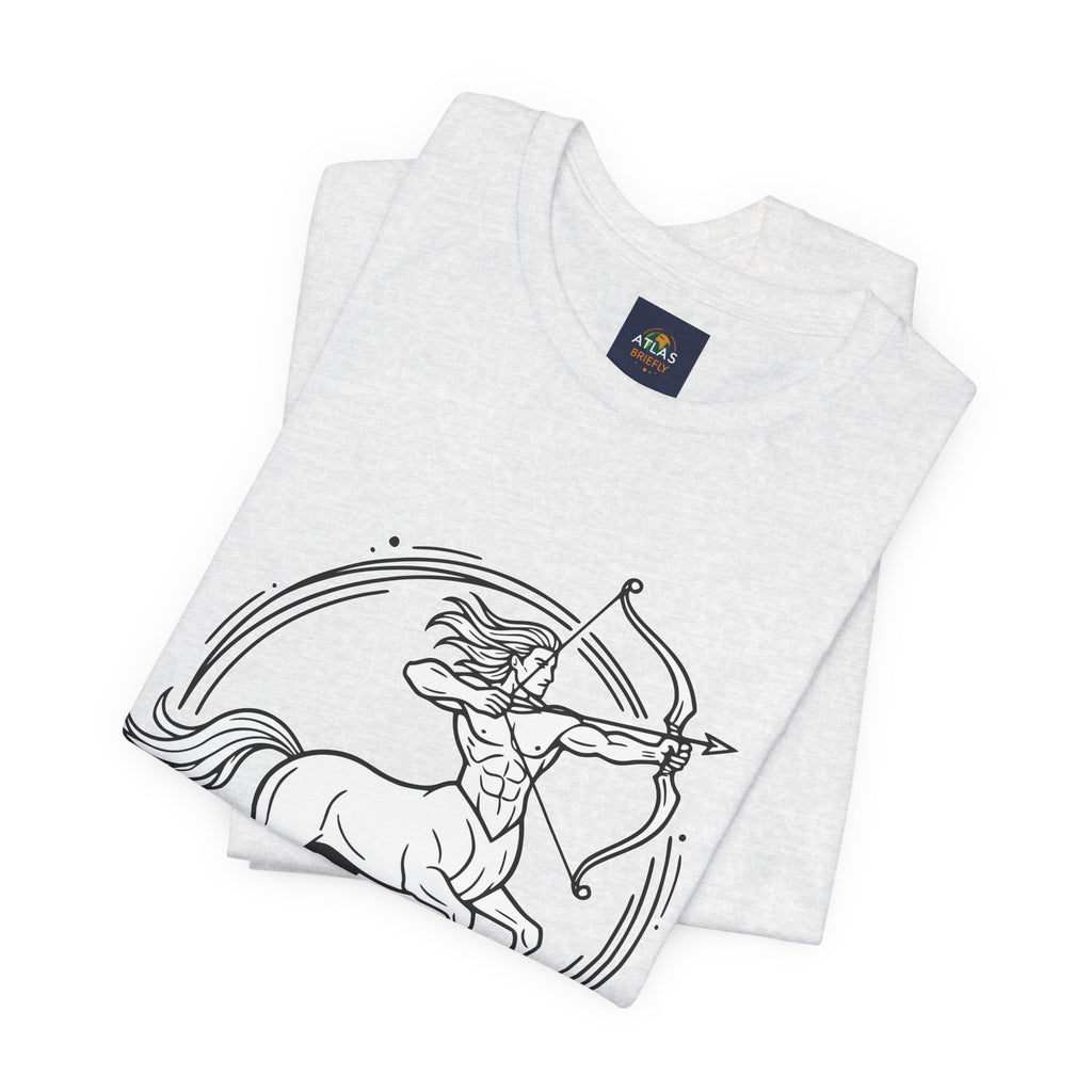 Sagittarius Zodiac Tee for Unisex Wear