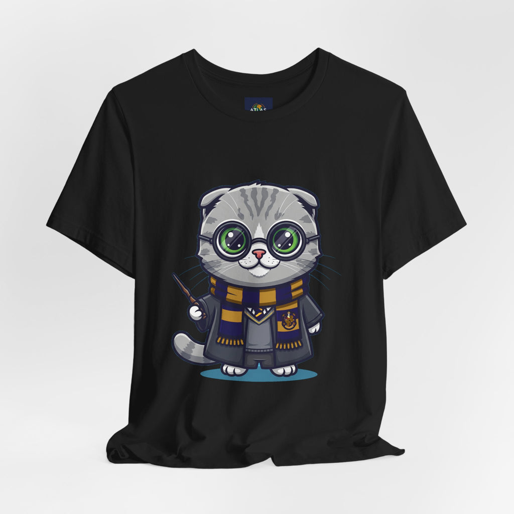 Ravenpaw Harry Potter T-Shirt - Funny Wizarding World Tee | Cute Potter Cat Gift - Atlas Briefly