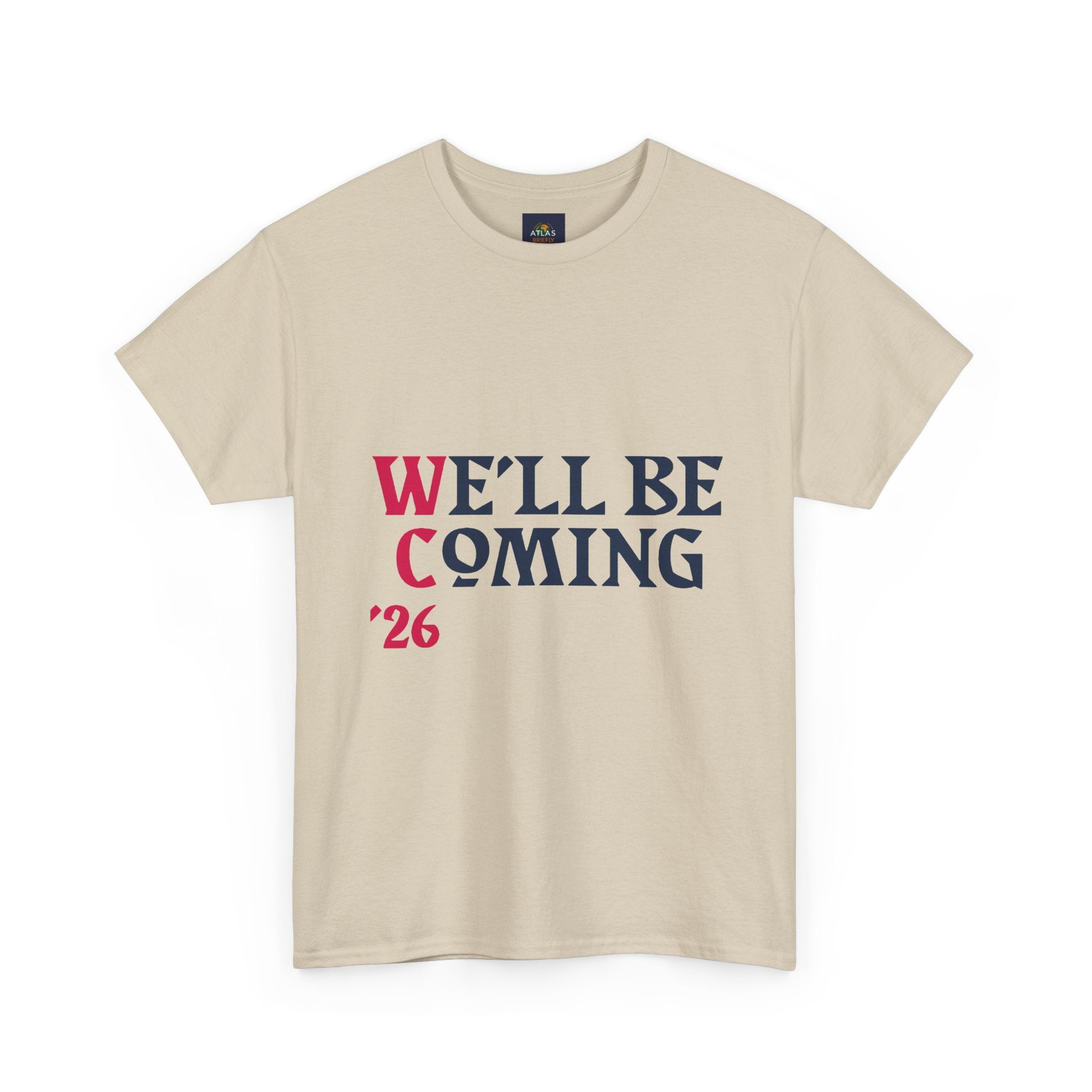 "We'll Be Coming '26" Scotland World Cup T-Shirt | Premium Tartan Army Fan Gear
