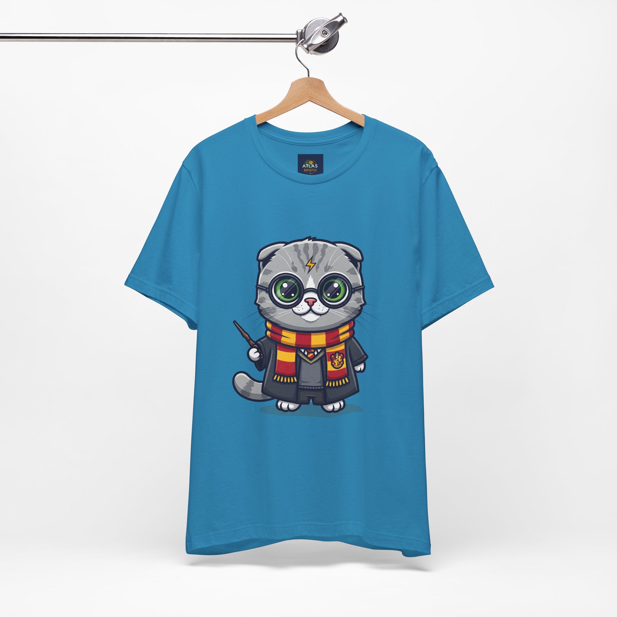 Griffinclaw Harry Potter T-Shirt - Funny Wizarding World Tee | Cute Potter Cat Gift - Atlas Briefly